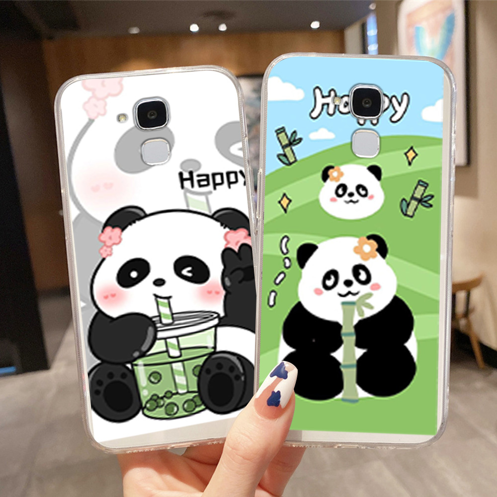 Ốp lưng huawei gr5 mini in hình gấu trúc cute dễ thương