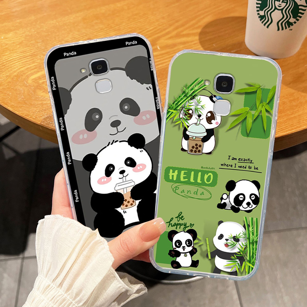 Ốp lưng huawei gr5 mini in hình gấu trúc cute dễ thương