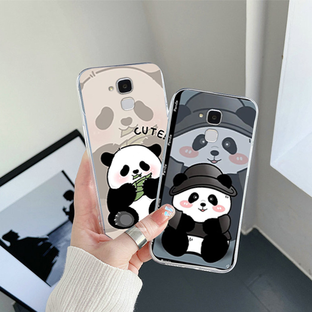 Ốp lưng huawei gr5 mini in hình gấu trúc cute dễ thương