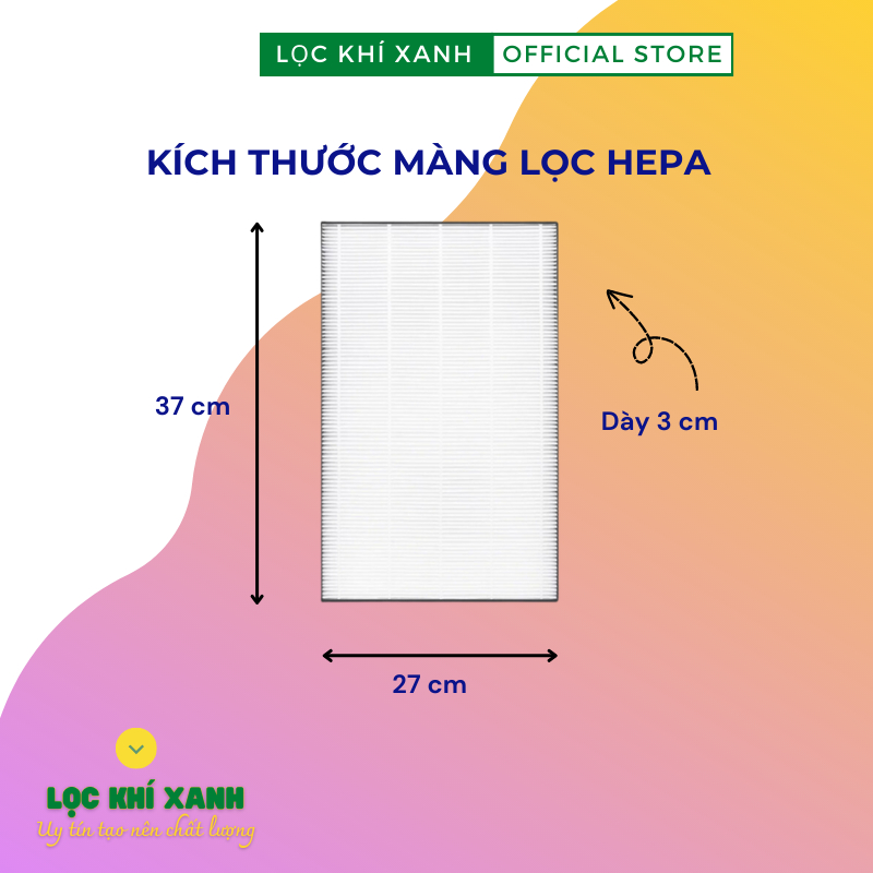 Màng lọc không khí Vsmart 30LA5300, Vsmart 35LA5400 – Màng Hepa và màng Carbon giá rẻ - Chất lượng cao