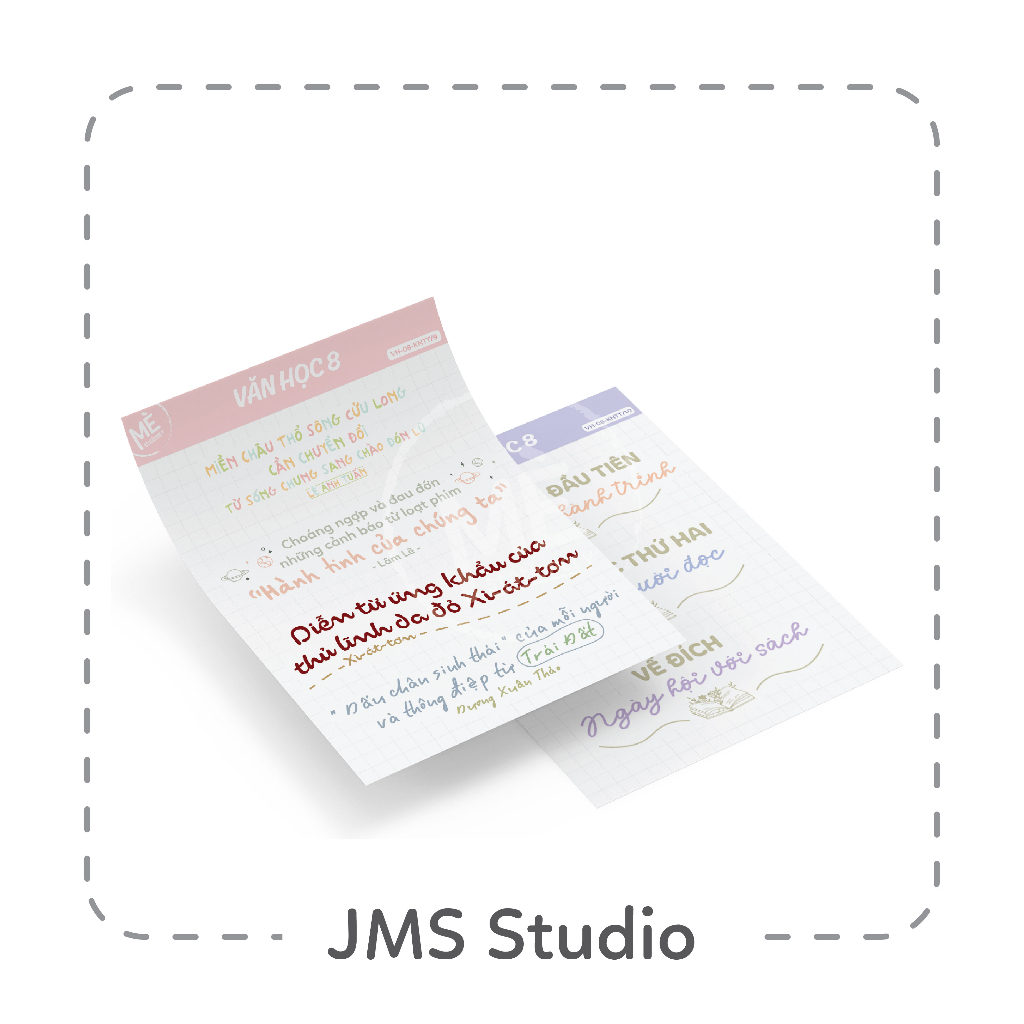 STICKER TỰA BÀI VĂN HỌC 8 CHƯƠNG TRÌNH KẾT NỐI TRI THỨC