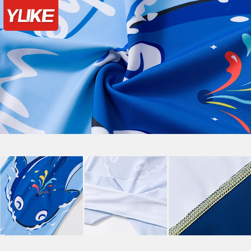 Đồ Bơi Liền Thân Cho Bé Trai Hoạ Tiết Cá Voi- Đồ Bơi Bé Trai - Đồ Bơi Liền Thân Trẻ Em Thương Hiệu YUKE