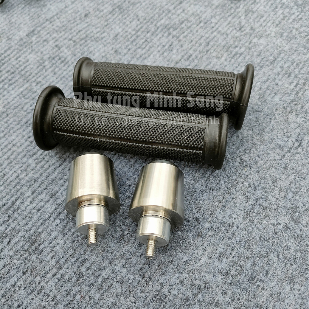 Gù tay lái chống rung inox 304 gắn xe sh, exciter, winner, future, wave, sirius..v.v..trọng lượng 380gr