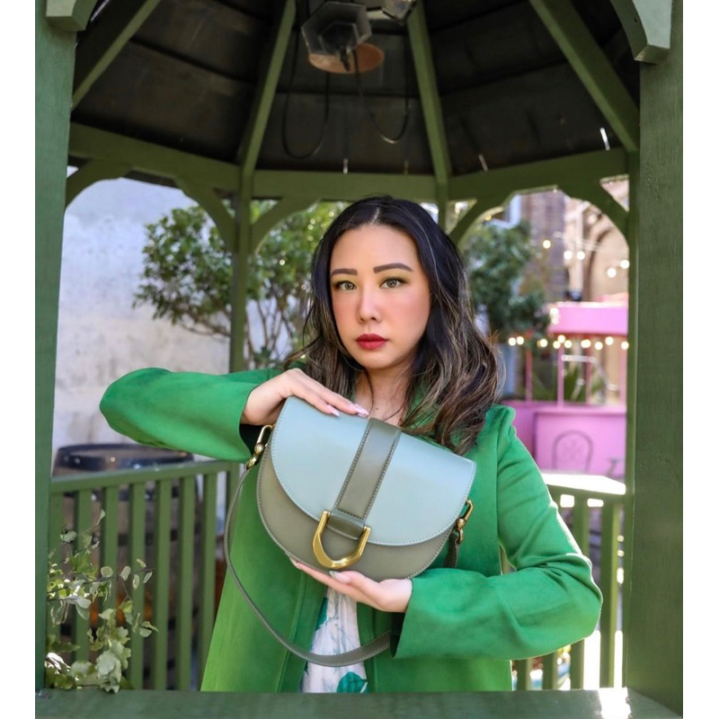 Túi yên ngựa xanh ck