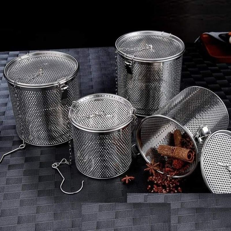 Quả lọc phở, lọc gia vị inox loại 10cm