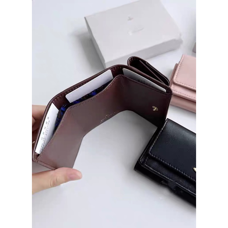 Ví vivien gập fullbox thẻ