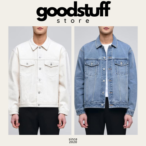 Bigsize -Auth🇰🇷) Áo Denim Jacket Type 1 Brand Hàn Musinsa Vải dày form cực đẹp