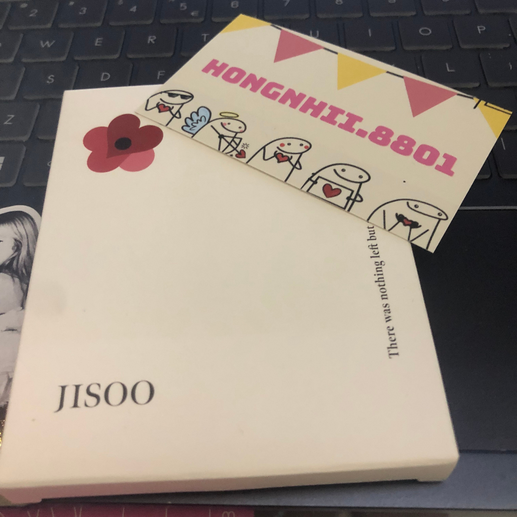 DECO KIT JISOO SẴN NGUYÊN SEAL - CHÍNH HÃNG