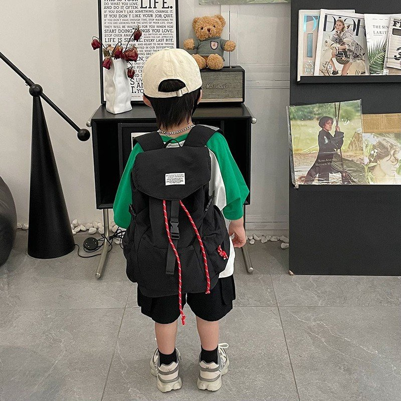 Balo Thời Trang Chất Dù Nhẹ Phong Cách Hàn Cho Bé