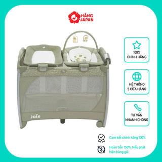 Giường cũi đa năng joie excursion change & bounce leo hàng anh - bảo hành chính hãng