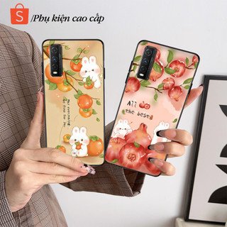 Ốp lưng Vivo Y51s - Ốp Vivo in hình thỏ con siêu đáng yêu - Chất liệu TPU
