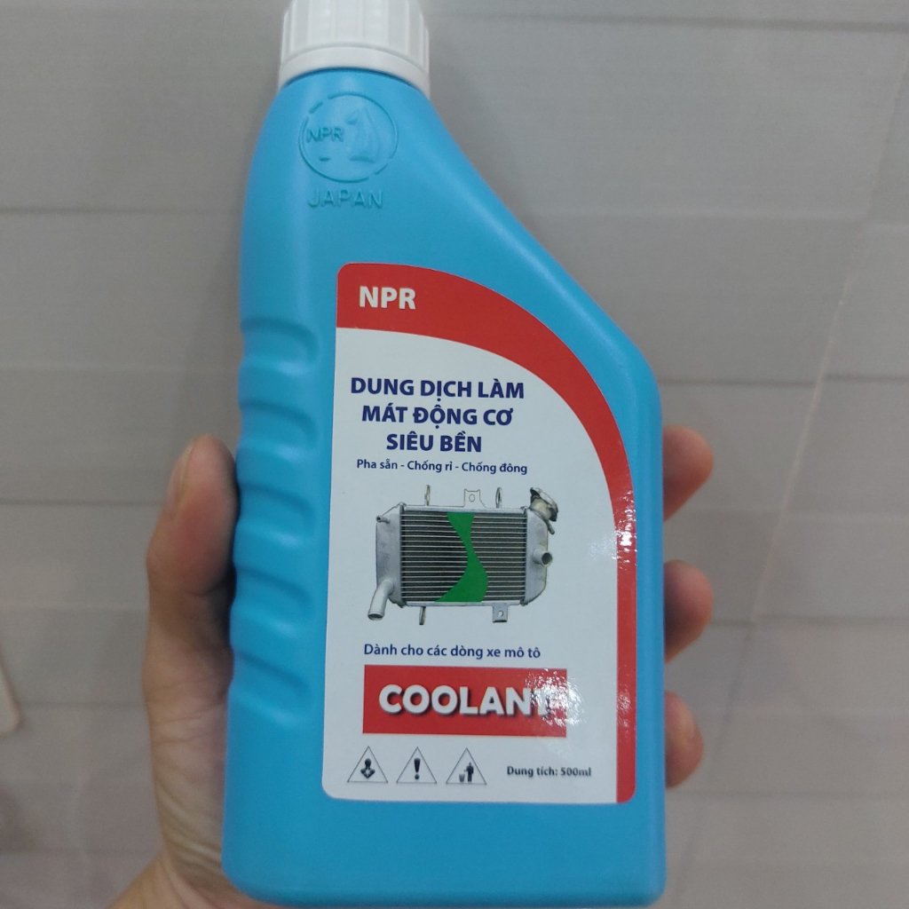 Nước làm mát động cơ NPR siêu bền dành cho các dòng xe mô tô