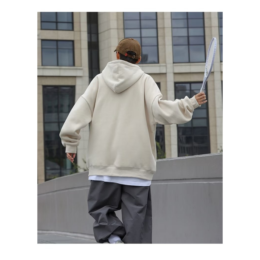 Áo hoodies nam nữ dáng rộng thời trang Hàn Quốc