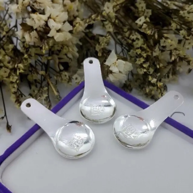 Thìa bạc cạo gió , bạc ta nguyên chất