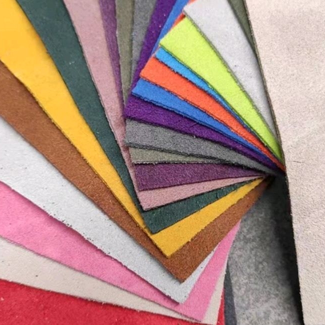 Da Bò Lộn Miếng Dán Giầy Đủ Màu, Da lộn Dán Giầy Trượt Ván