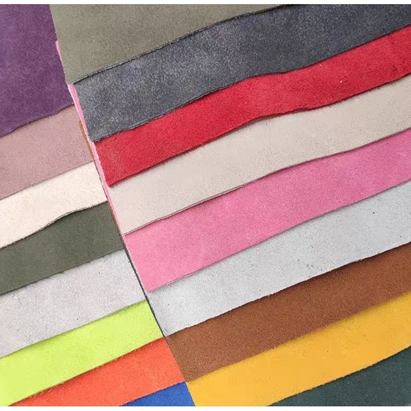 Da Bò Lộn Miếng Dán Giầy Đủ Màu, Da lộn Dán Giầy Trượt Ván