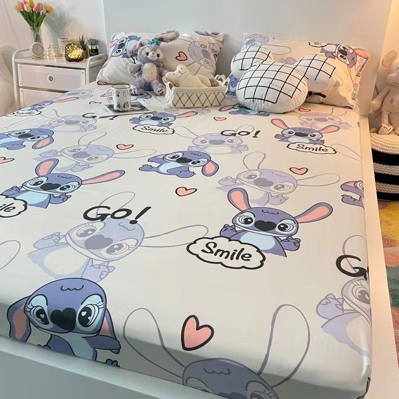 Bộ ga giường cotton poly 3 món nhiều mẫu ga trải giường + 2 vỏ gối nằm hàng loại 1 được chọn màu