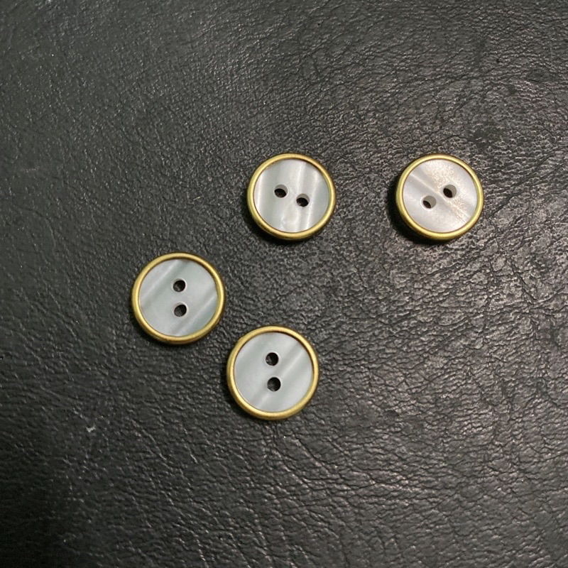 10 NÚT SƠ MI KIỂU Đính đá 1.1cm hoặc 1.3cm