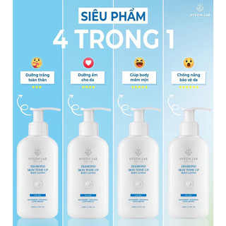 Kem Dưỡng Da Toàn Thân Body Tinh Chất Niacinamide Dưỡng Ẩm Trắng Da 250ml