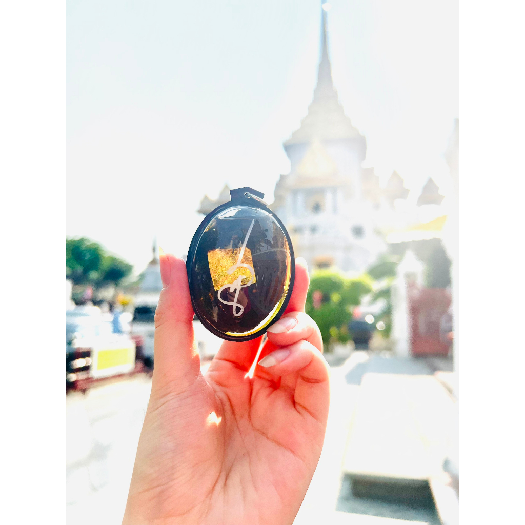 Móc khoá mèo dầu có chú của thái lan