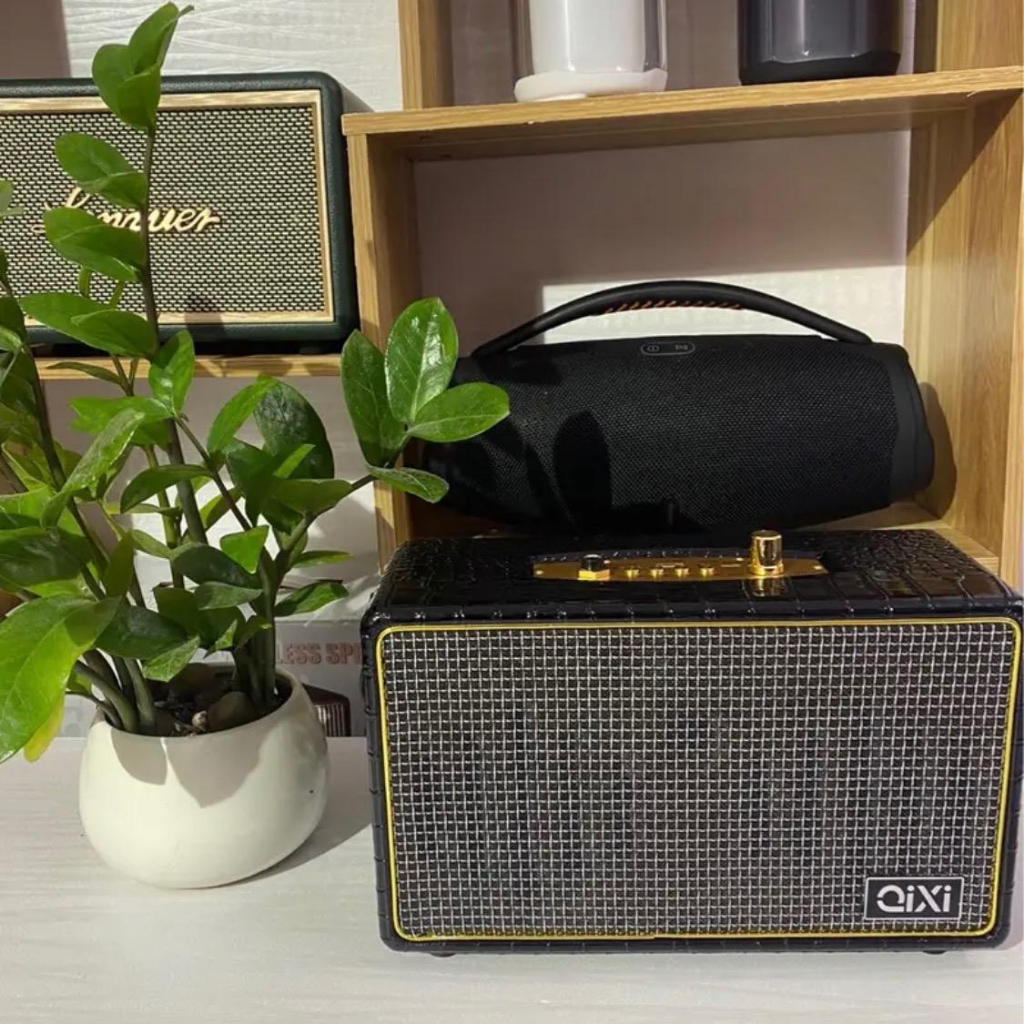 Loa Bluetooth 2025 Cao Cấp Âm Thanh Siêu Đỉnh Tích Hợp Cổng Micro 6.5 Karaoke Micro Không Dây BH 12 tháng