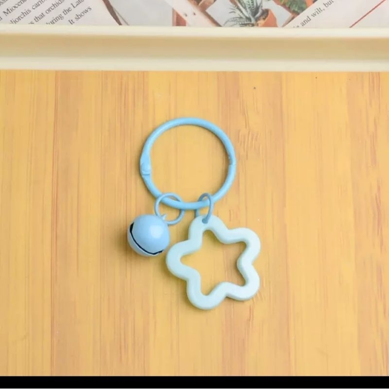 Móc khoá bông hoa dùng làm đồ handmade