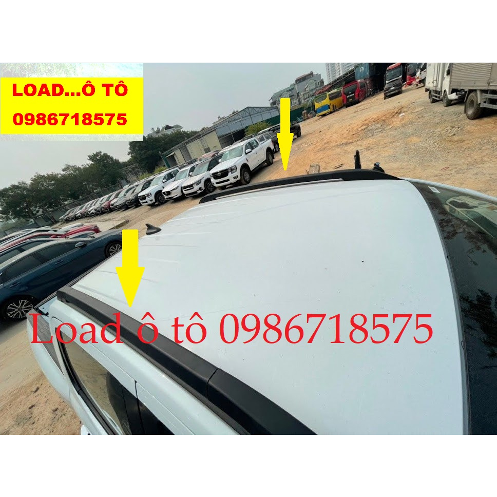 Thanh Nóc Dán Cao Xe Ford Ranger 2023-24 Mẫu Mới Cao Cấp, Bộ 02 Thanh Nóc Dán Cao