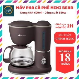 Máy pha cà phê mini Bear, máy pha cafe mini tự động dung tích 600ml, GiaDungPT– Hàng chính hãng bảo hành 12 tháng