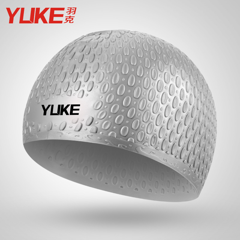 Mũ Bơi Người Lớn Chất Liệu Silicone cao cấp YUKE Cho Nam, Nữ Siêu Co Giãn, Chống Thấm Nước