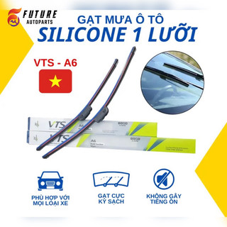 Gạt mưa ô tô, Chổi gạt mưa ô tô silicone thân mềm, không xương siêu sạch