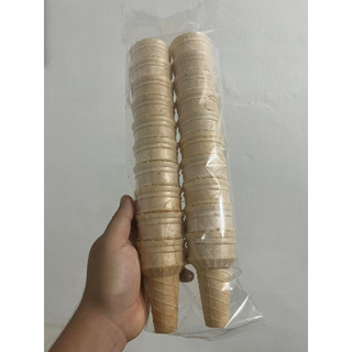 Thùng 500 bánh ốc quế ăn kèm kem