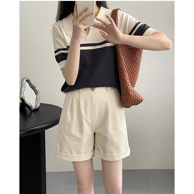 Áo len polo montogi hàng qc (ảnh thật/ có sẵn)