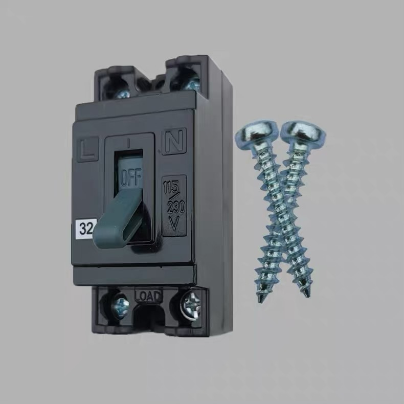 Cầu dao Panasonic, CB cóc panasonic, aptomat panasonic HB 2P1E,át cóc panasonic, át tô mát panasonic,bộ ngắt mạch pana