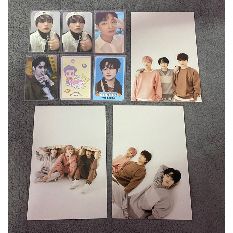 Card Kun Winwin Renjun Chenle Jisung nhóm WayV NCT Dream