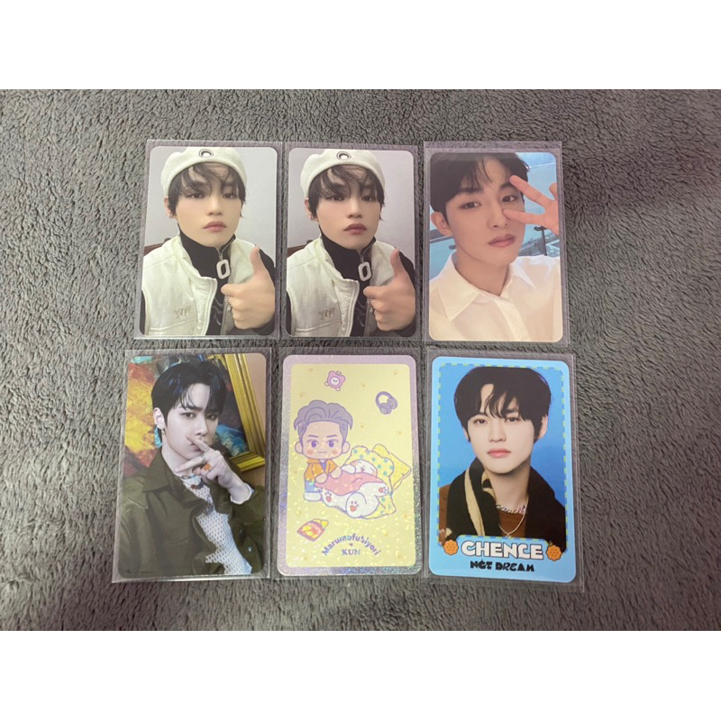 Card Kun Winwin Renjun Chenle Jisung nhóm WayV NCT Dream