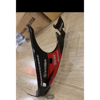 Mỏ cày xe exciter150 đen bóng tem đỏ