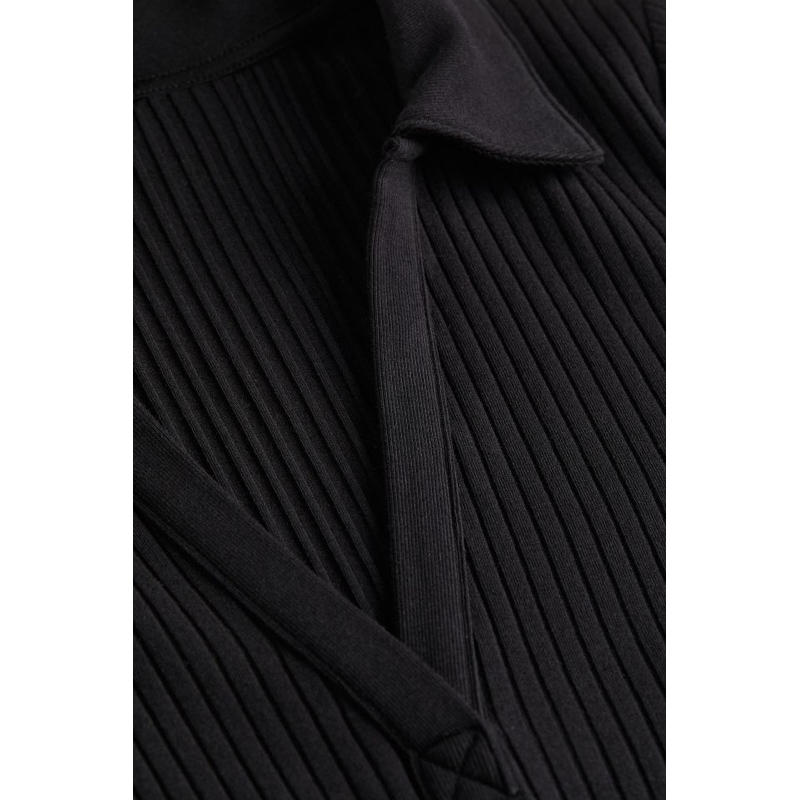 Váy body dáng dài cổ polo nữ HM AUTH