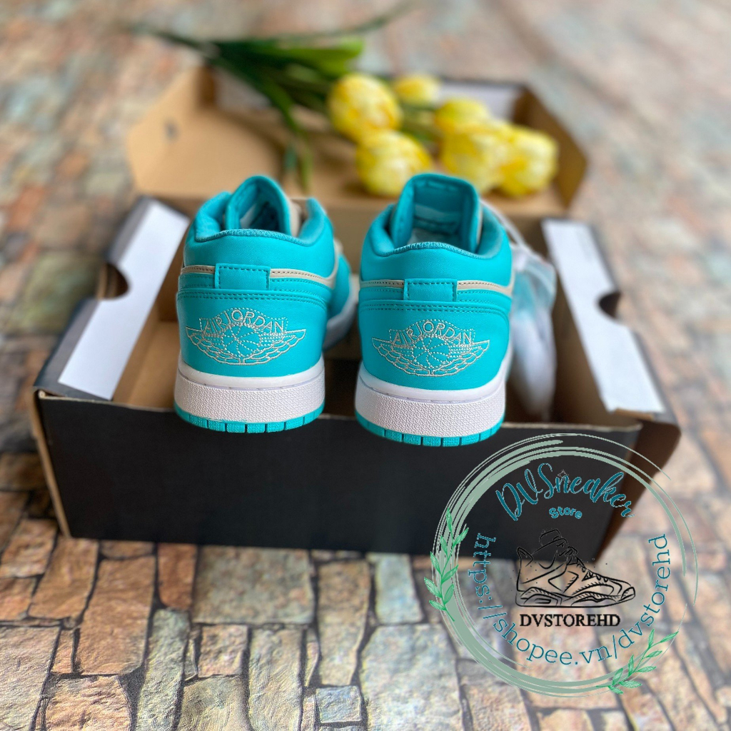 Giày jd1 xanh ngọc, Giày thể thao jordan 1 xám xanh ngọc. siêu đẹp da bo viền size 36-43
