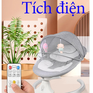 Nôi điện tự động cho bé TD01 nôi điện cho bé sơ sinh tích điện dành cho bé 0 đến 3 tuổi tải trọng tối đa 20KG