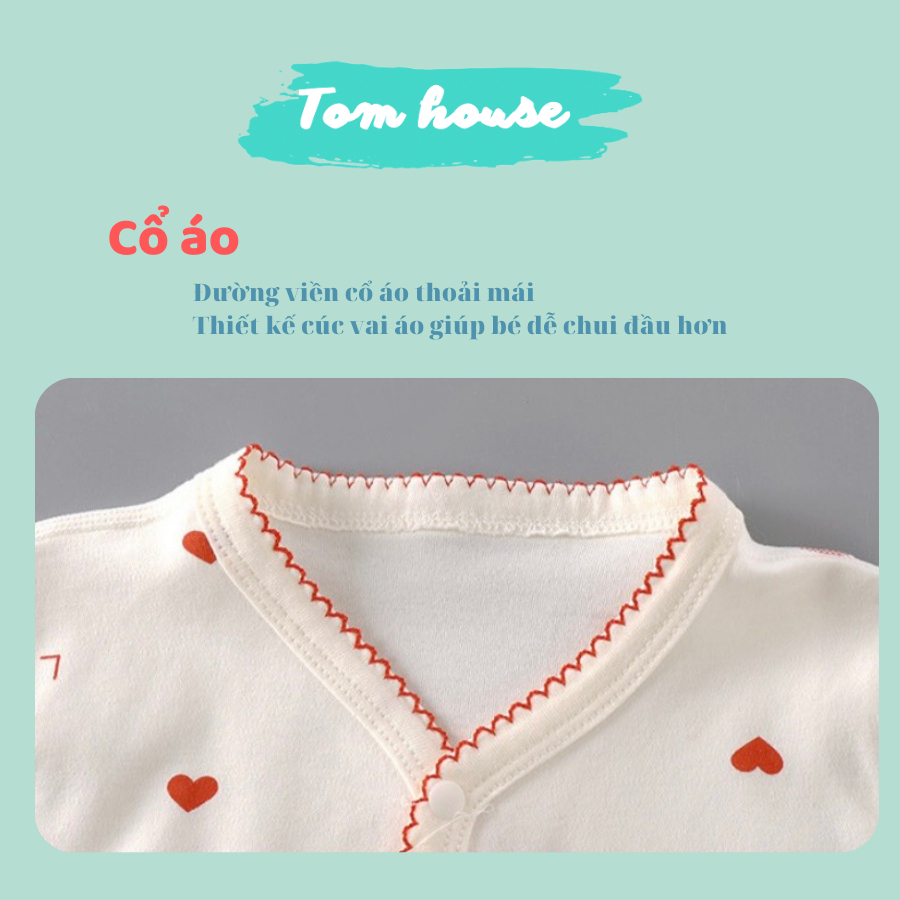 Body liền thân dài tay cho bé trai, bé gái sơ sinh 100% cotton xuất Hàn 𝟏𝟔𝐁𝐃𝐃