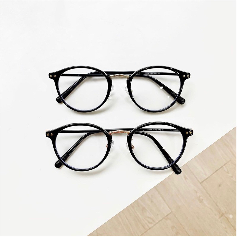 Kính giả cận, Gọng kính cận nữ tròn form vừa chất liệu cao cấp thanh mảnh 01339 Jolie eyewear