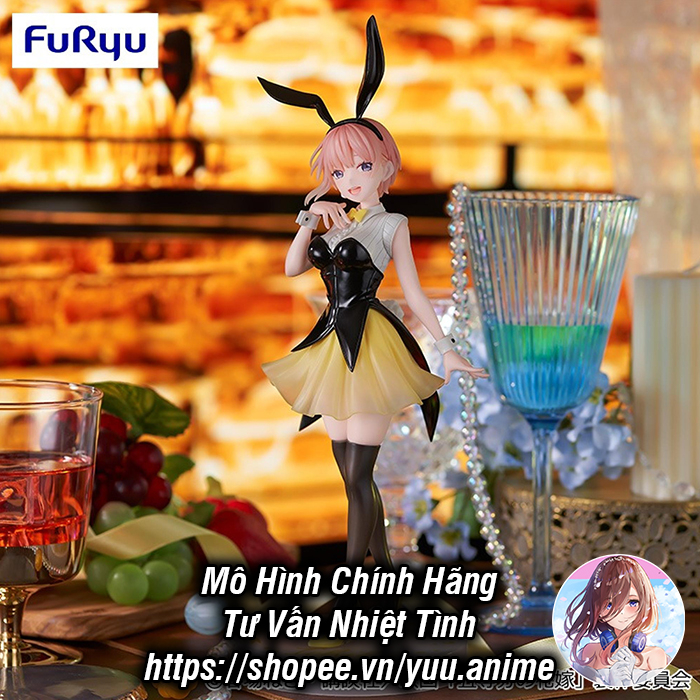 Mô Hình Chính Hãng Nhà Có 5 Nàng Dâu - Nakano Ichika - Trio-Try-iT - Bunny ver. (FuRyu)