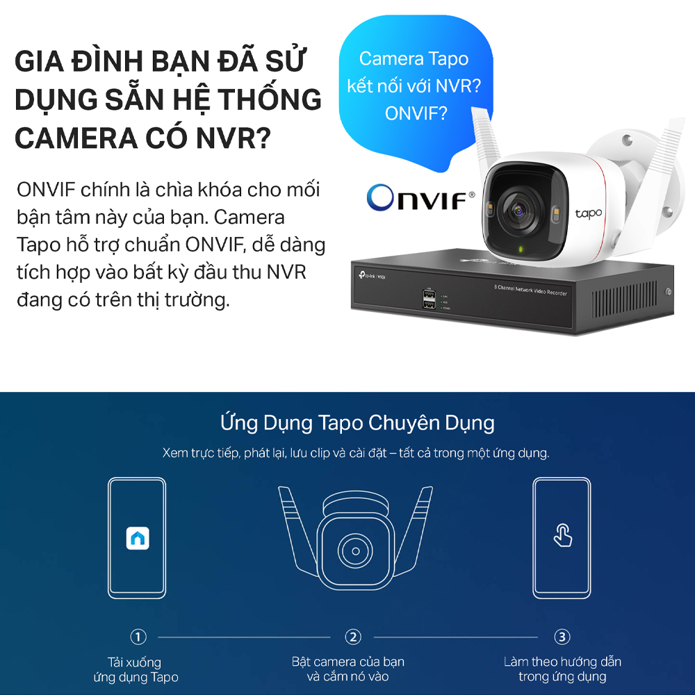 [Hỏa Tốc] Camera IP Wifi TP-Link Tapo C310 / C320WS Độ Phân Giải 2K, Giám Sát An Ninh Ngoài Trời