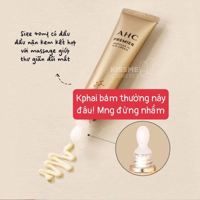 KEM DƯỠNG MẮT AHC AGE DEFENSE REAL EYE CREAM FOR FACE 40ML