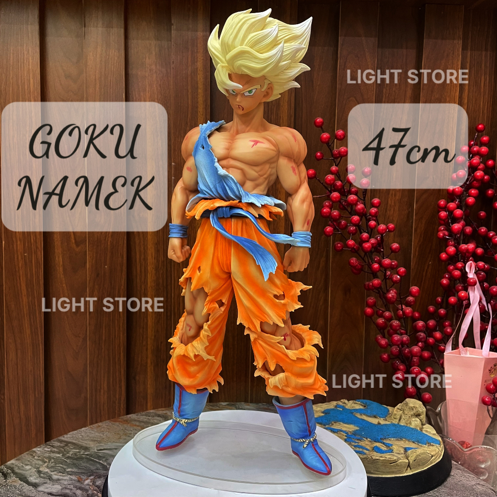 MÔ HÌNH NHÂN VẬT SON GOKU NAMEK TRẠNG THÁI SUPER SAYAN, ANIME DRAGON BALL,FIGURE, SƯU TẬP TRANG TRÍ DECOR