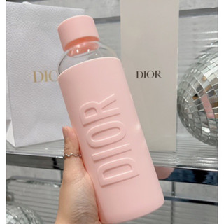 Bình nước gift hãng màu hồng siêu xinh full box túi giấy