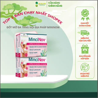 Viên giảm mỡ Minci Nov Pháp Mẫu mới 2024 (60viên)