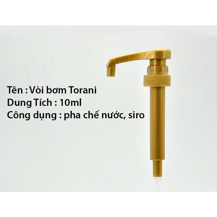 Vòi bơm sirô Monin/ torani chính hãng   - Bartender Witch