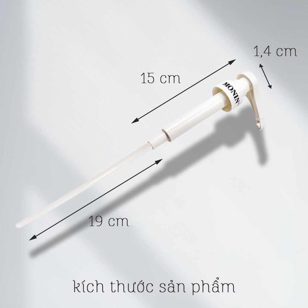 Vòi bơm sirô Monin/ torani chính hãng   - Bartender Witch