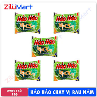 Mì chay Hảo Hảo rau nấm loại 74g